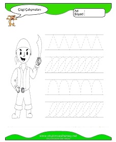 Çizgi Çalışma Sayfaları